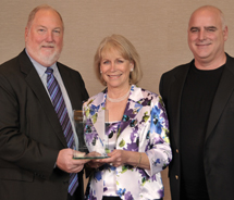 Roger Block, Lois Van Dyck and Max Nelson at the 2011 Travel Leaders National Meeting // © 2011 Travel Leaders 
